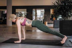 plank pose yoga