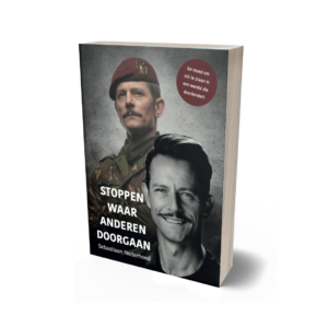 Boek Stoppen waar anderen doorgaan